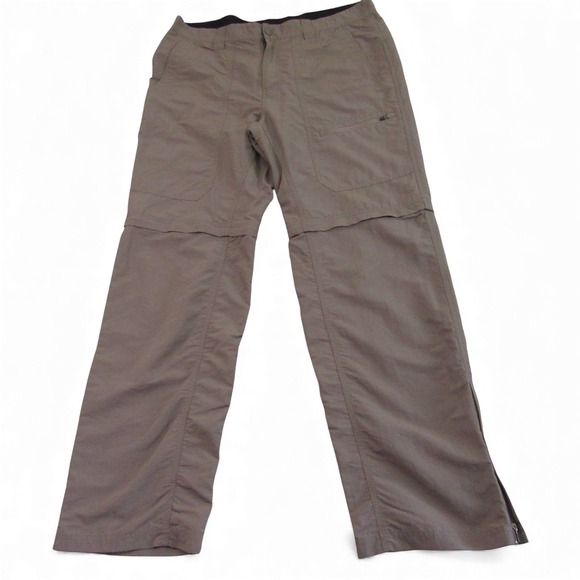 Royal Robbins Men's Convertible Hiking Pants Taupe Zip-Off Legs Size 38x34 - Picture 2 of 9